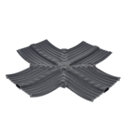 Picture of BLACK 200mm INT FLAT 'X'